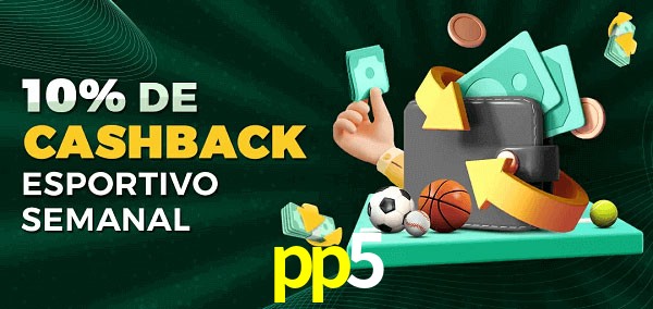10% de bônus de cashback na pp5