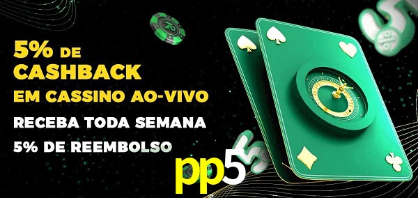 Promoções do cassino ao Vivo pp5